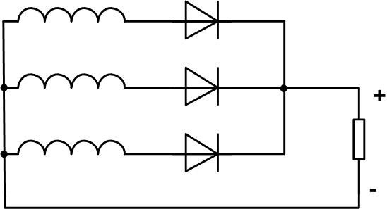 三相整流电路。 